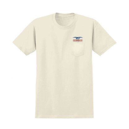 Anti-Hero Pigeon Mash II Pocket T-Shirt Natural/Multi
