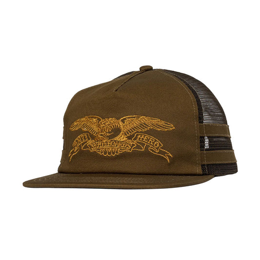 Antihero Basic Eagle Snapback Cap Brown/Medium Brown