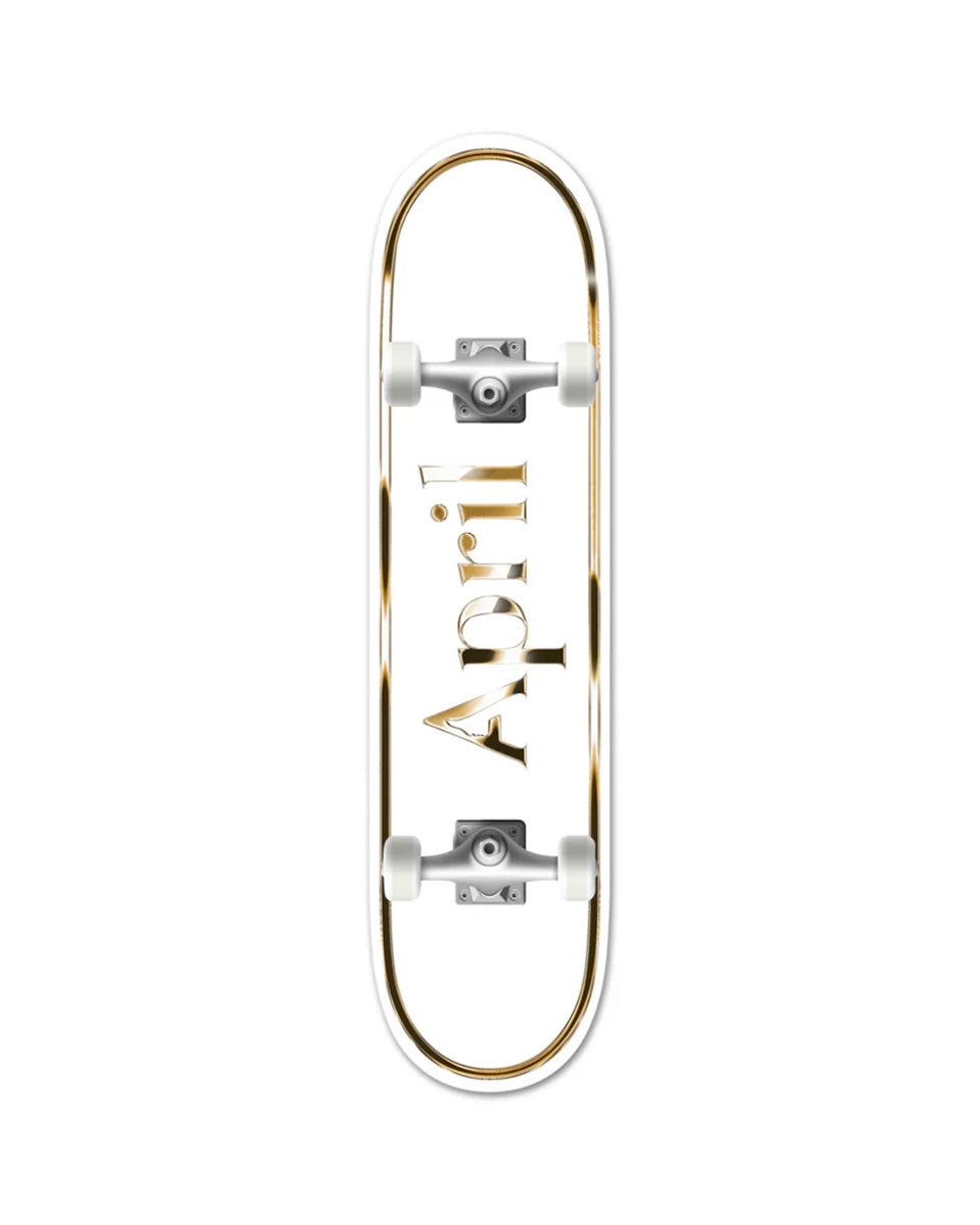 April OG Logo Golden Complete 8.25"