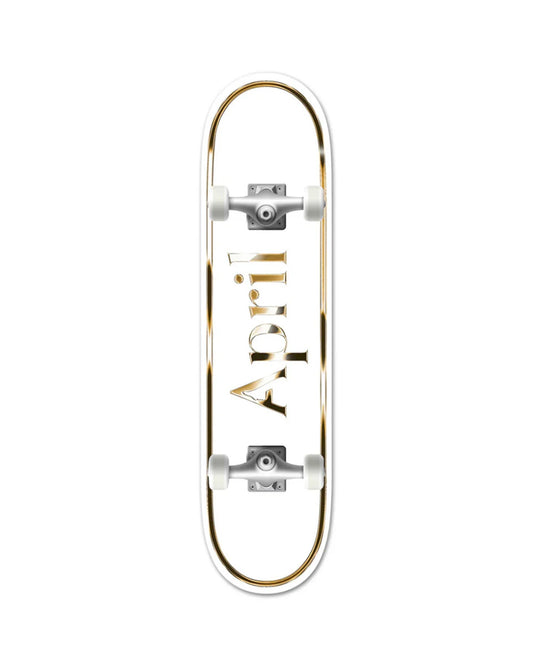 April OG Logo Golden Complete 8.25"