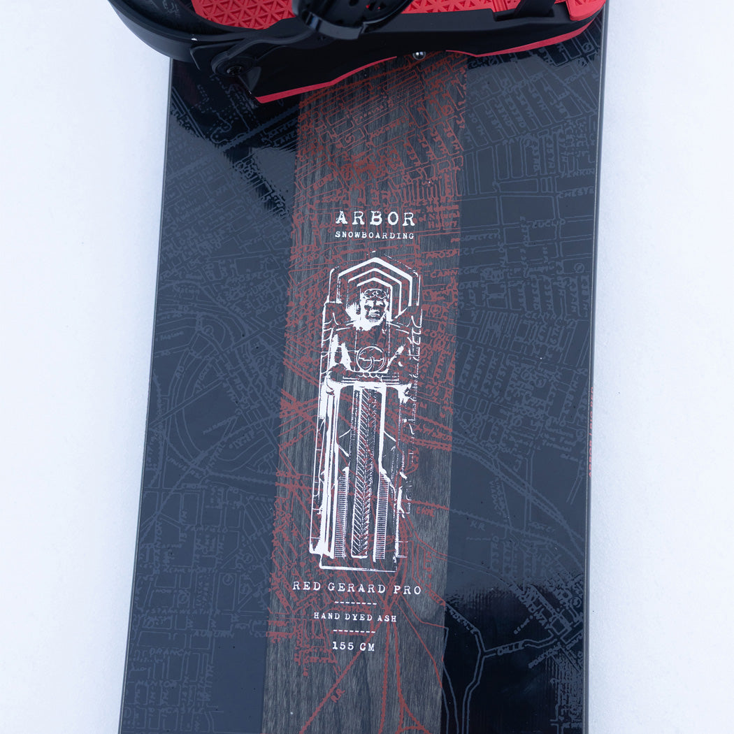 Arbor Men's Red Gerard Pro Snowboard 2027