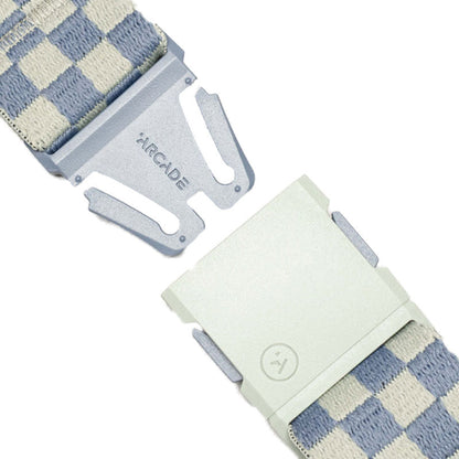 Arcade Check Belt Sky/Sage