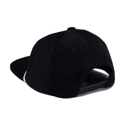 Autumn Cord 5-Panel Mesh Tree Cap Black