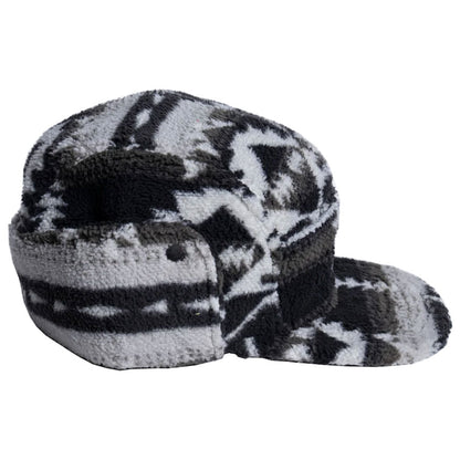 Autumn Fleece Flap Cap Black 2027