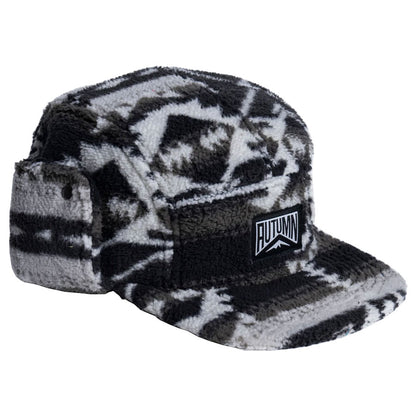 Autumn Fleece Flap Cap Black 2027