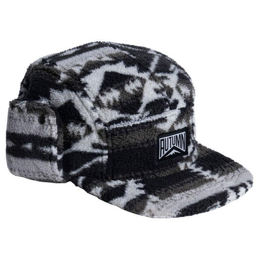 Autumn Fleece Flap Cap Black 2027