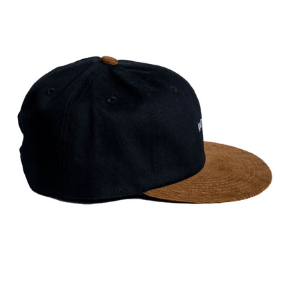 Autumn Mixed Six Panel Snapback Cap Black 2027