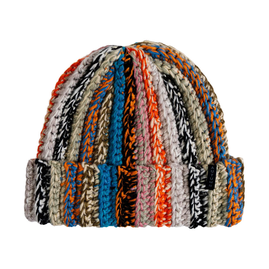 Autumn Patchwork Beanie Teal 2027