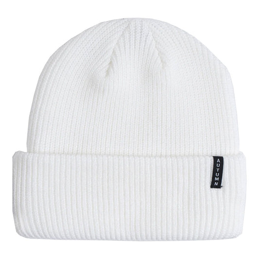Autumn Select Solid Beanie White 2027