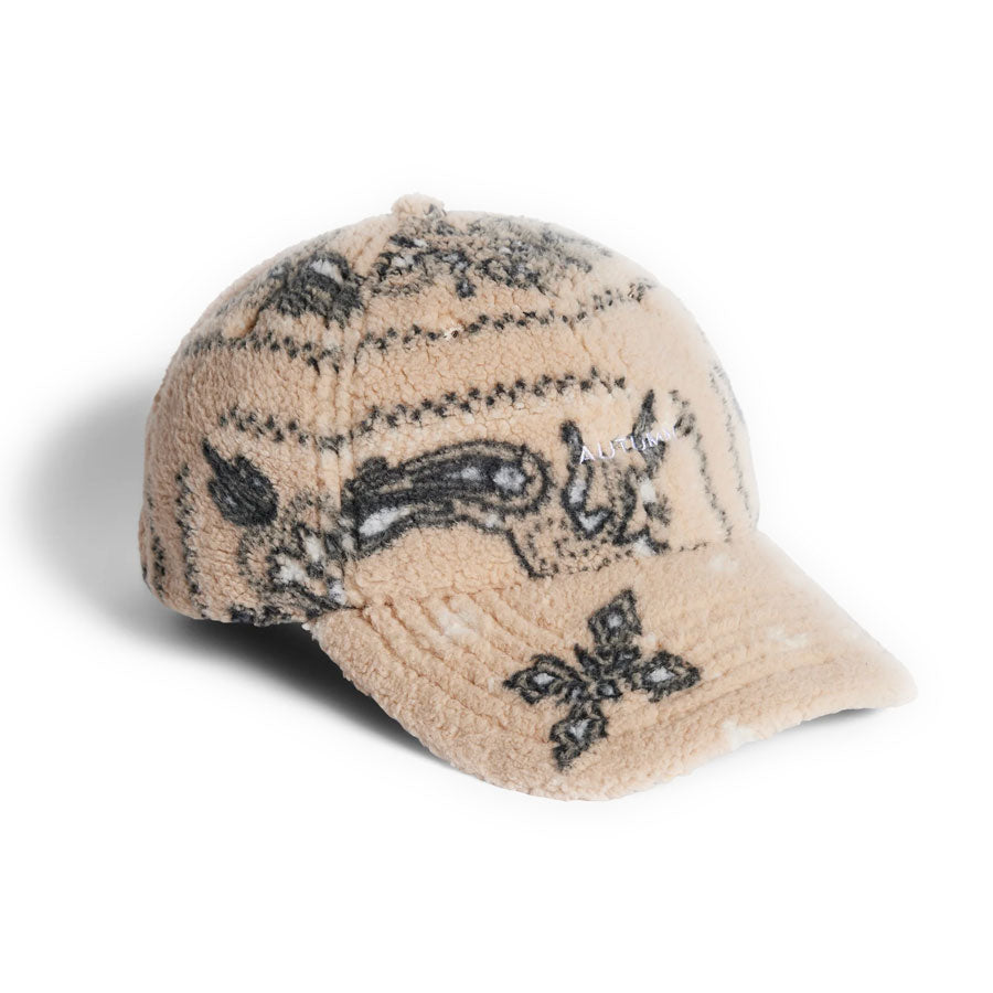 Autumn Sherpa Dad Hat Sand 2026