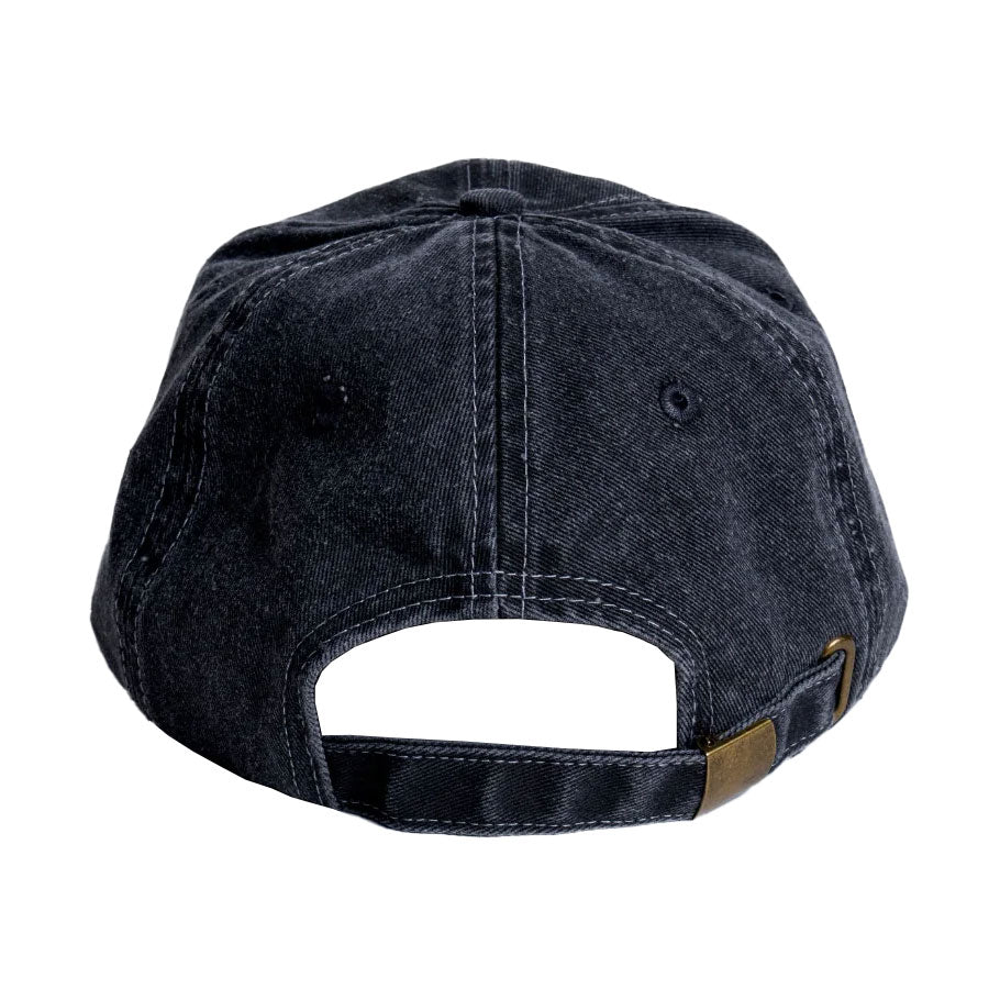 Autumn Six Panel Strapback Cap Black 2027