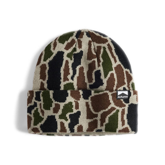 Autumn Treebark Beanie Stone 2026