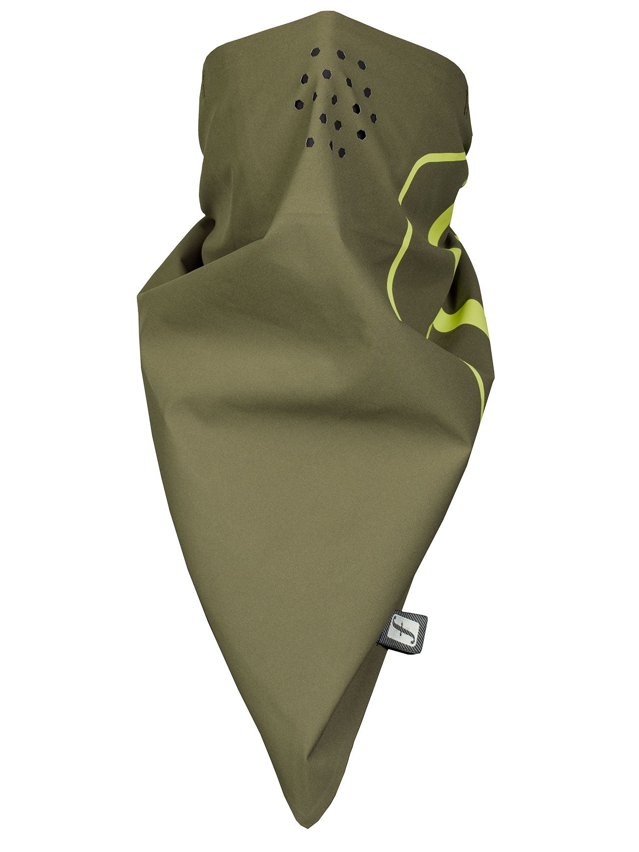Forum 3-Layer Bandana Mask - Gremlin Olive