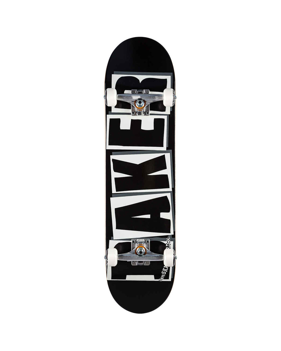 Baker Brand Logo Black Complete 8.25"
