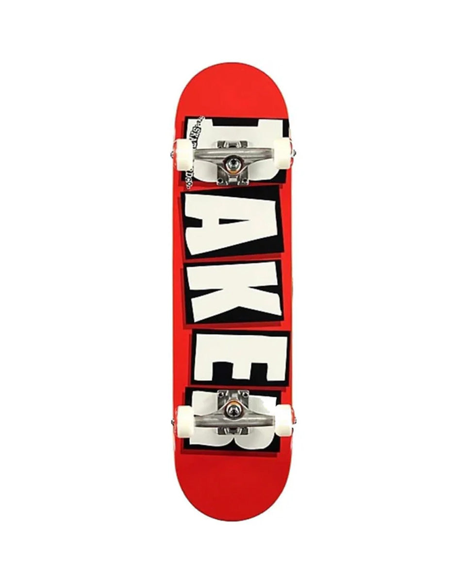 Baker Brand Logo Complete White 8.0"