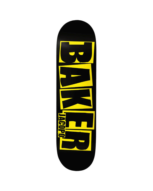 Baker JC Brand Logo Danger YLW Deck