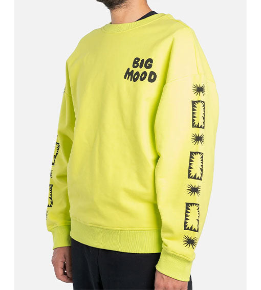 Bataleon Big Mood Crewneck Yellow 2024