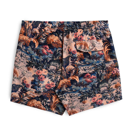 Bather Blue Forest Swim Trunk - Blue