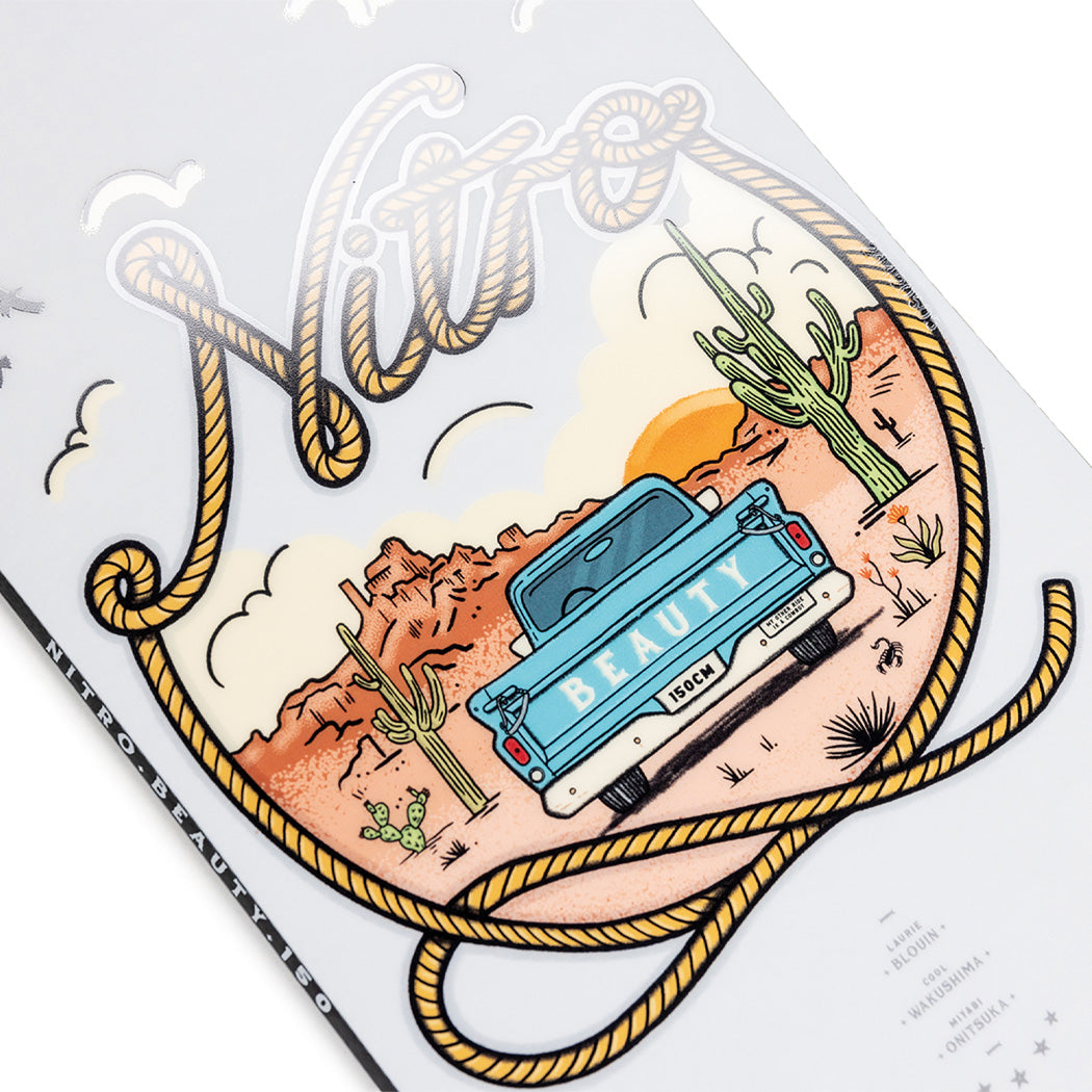 Nitro Women's Beauty Snowboard 2026 – The Source Snowboard & Skate