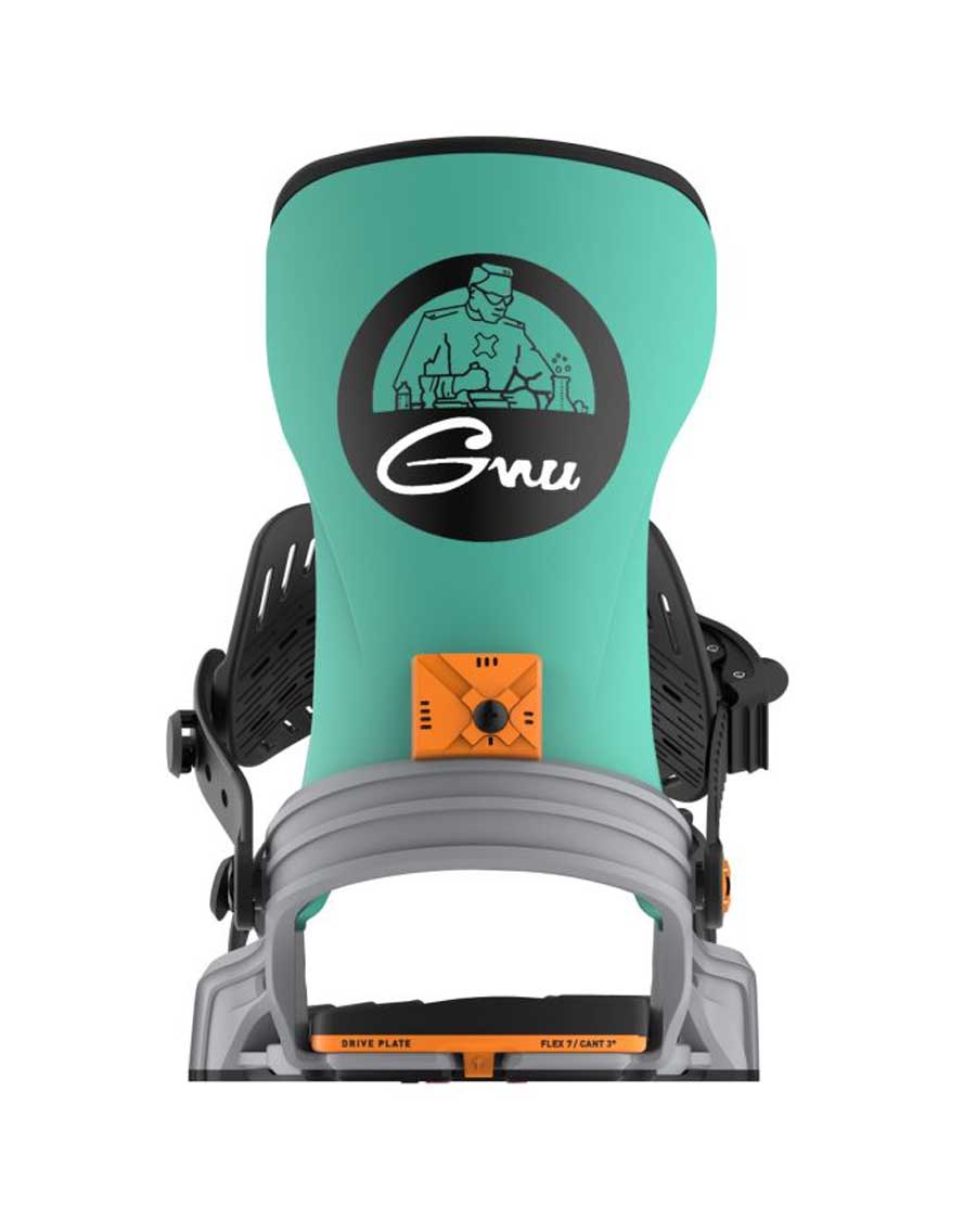 Bent Metal Men's Axtion Binding Grey/Green 2026