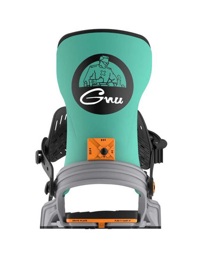 Bent Metal Men's Axtion Binding Grey/Green 2026