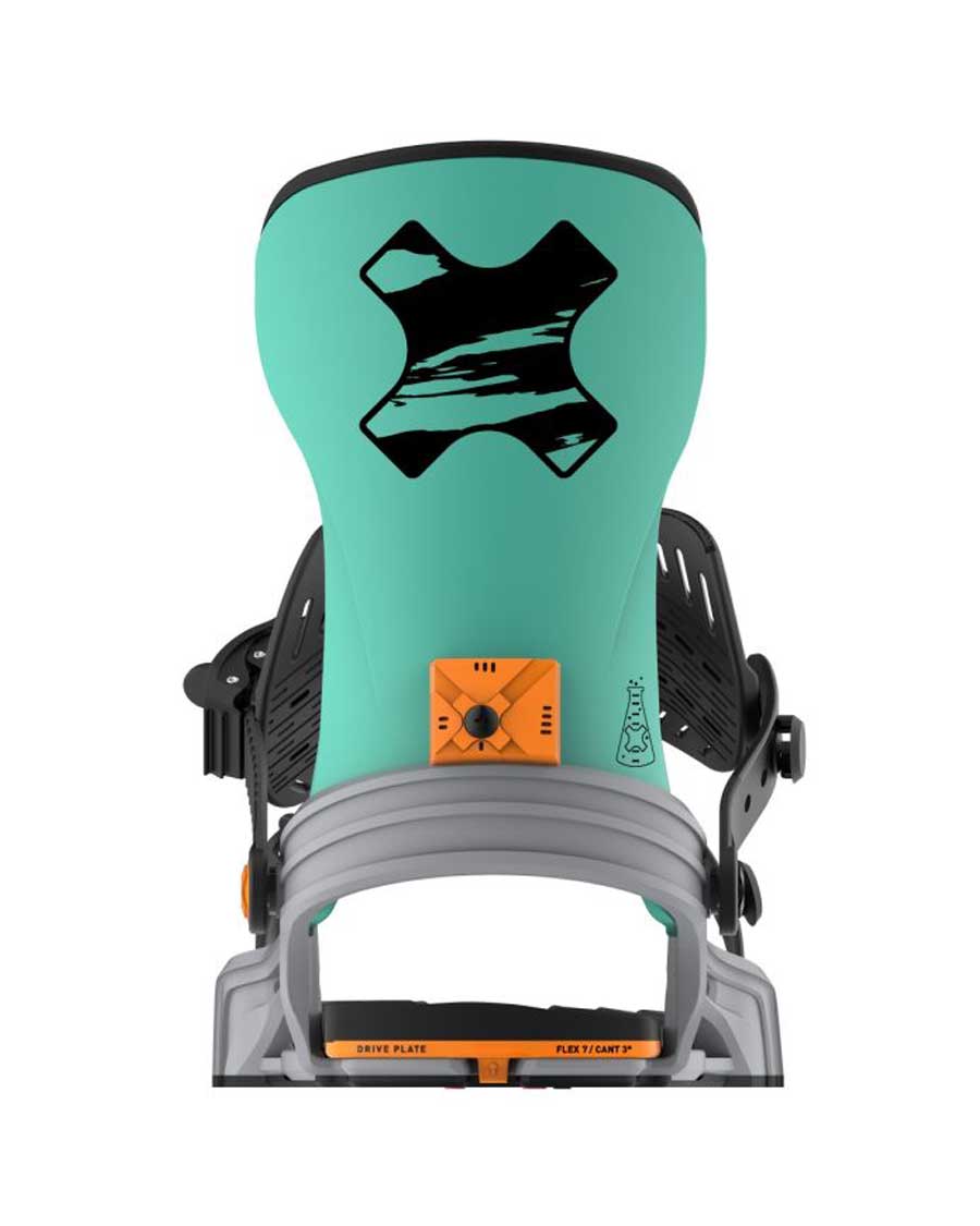 Bent Metal Men's Axtion Binding Grey/Green 2026