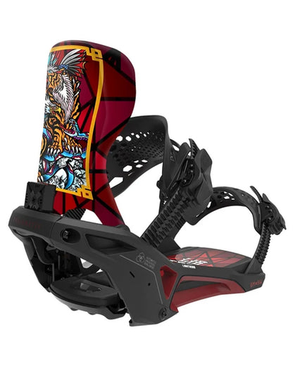 Bent Metal Men's Lightning Supermatic Binding Black/Red 2027
