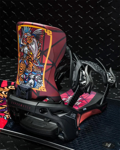 Bent Metal Men's Lightning Supermatic Binding Black/Red 2027
