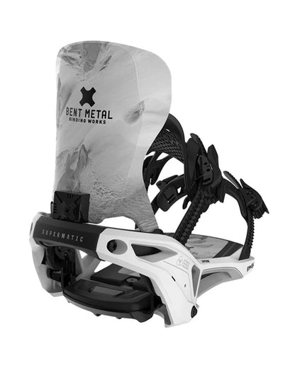 Bent Metal Men's Lightning Supermatic Binding White 2027