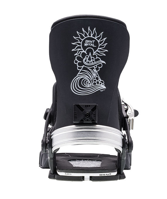 Bent Metal Transfer Binding Jamie Lynn Black/Silver 2024 – The