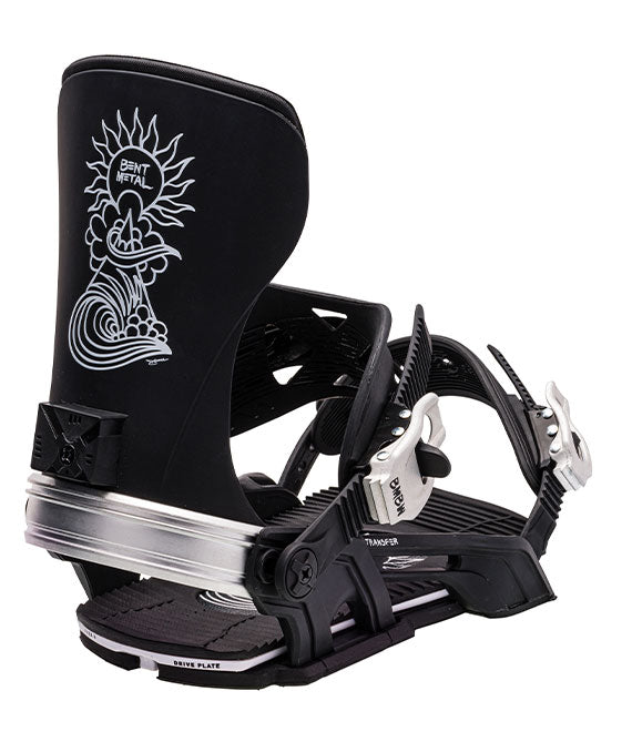 Bent Metal Transfer Binding Jamie Lynn Black/Silver 2024 – The