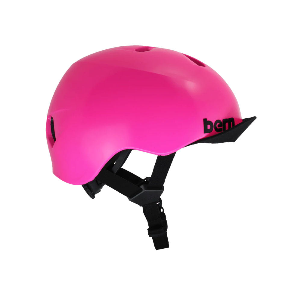 Bern Kids Nino DVRT Helmet Satin Hot Pink 2026