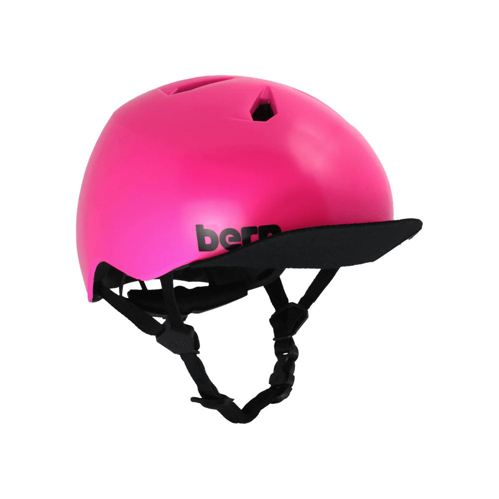 Bern Kids Nino DVRT Helmet Satin Hot Pink 2026