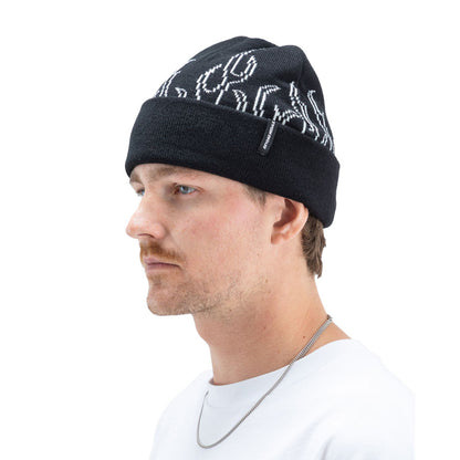 Beyond Medals 00s Flame Beanie Black 2027
