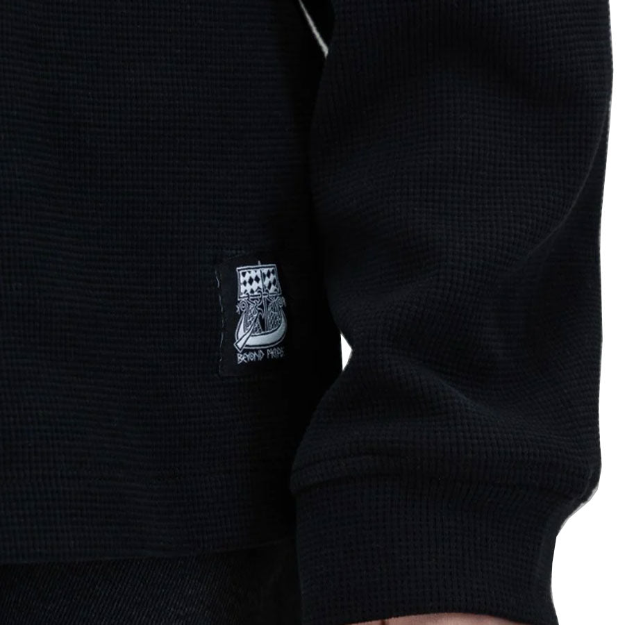 Beyond Medals Baekkel Waffle Longsleeve Black