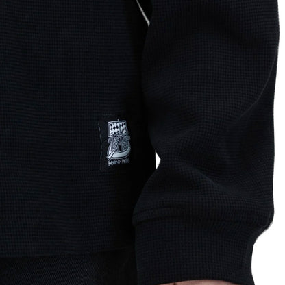 Beyond Medals Baekkel Waffle Longsleeve Black