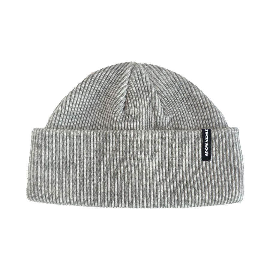 Beyond Medals Base Beanie Grey Mel 2027