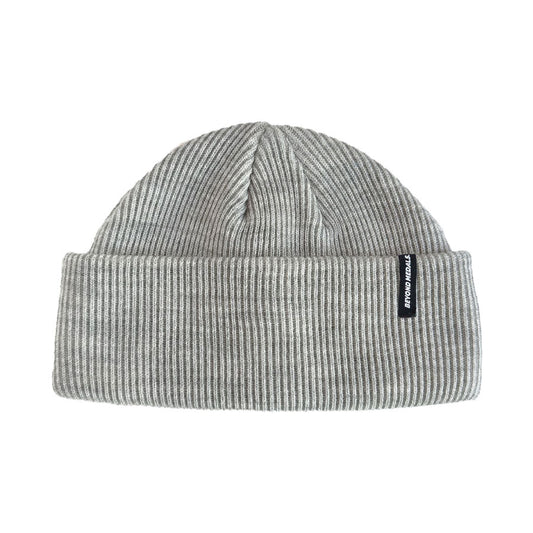 Beyond Medals Base Beanie Grey Mel 2027