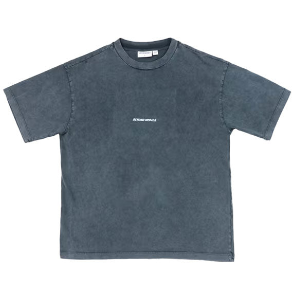 Beyond Medals Distressed Logo T-Shirt Black