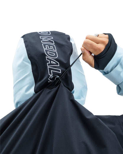 Beyond Medals Fullzip Jacket 2L Ripstop Light Blue 2027