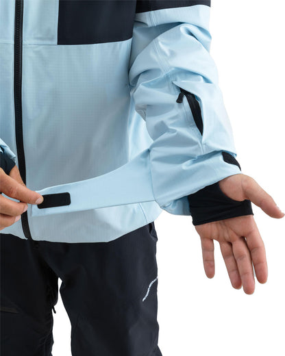 Beyond Medals Fullzip Jacket 2L Ripstop Light Blue 2027