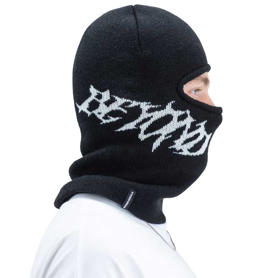 Beyond Medals Jacquard Knit Balaclava Black 2027