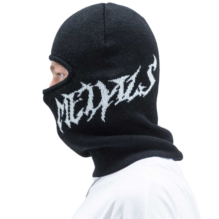 Beyond Medals Jacquard Knit Balaclava Black 2027