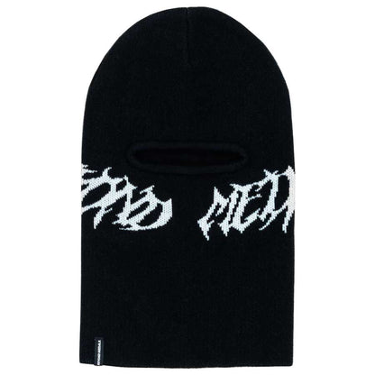 Beyond Medals Jacquard Knit Balaclava Black 2027