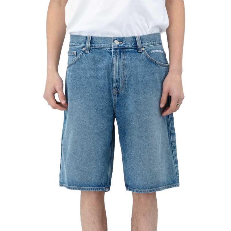 Beyond Medals Jeans Shorts Blue