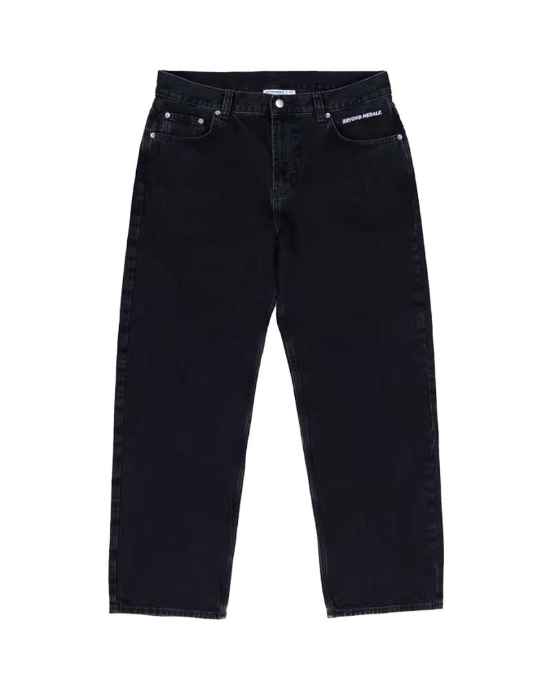Beyond Medals Loose Jeans Black