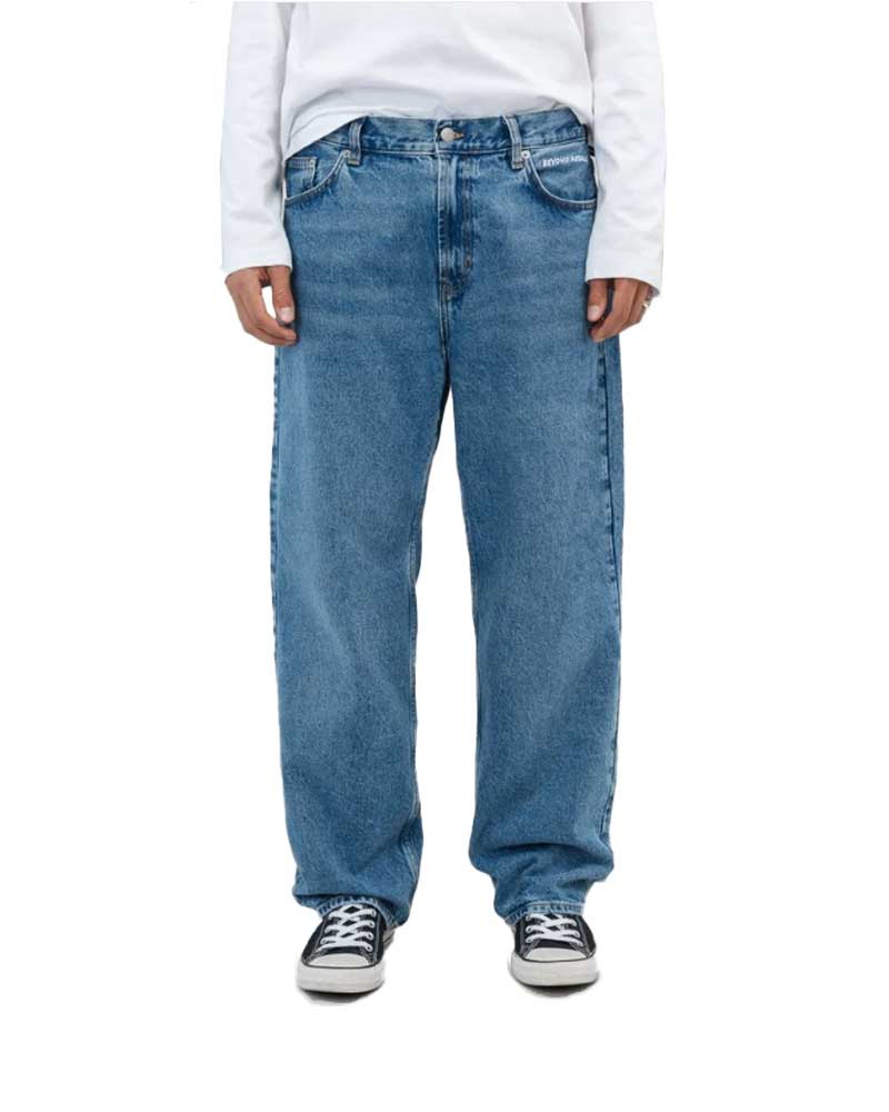 Beyond Medals Loose Jeans Blue