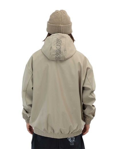 Beyond Medals Men's  Softshell Hoodie Beige 2026
