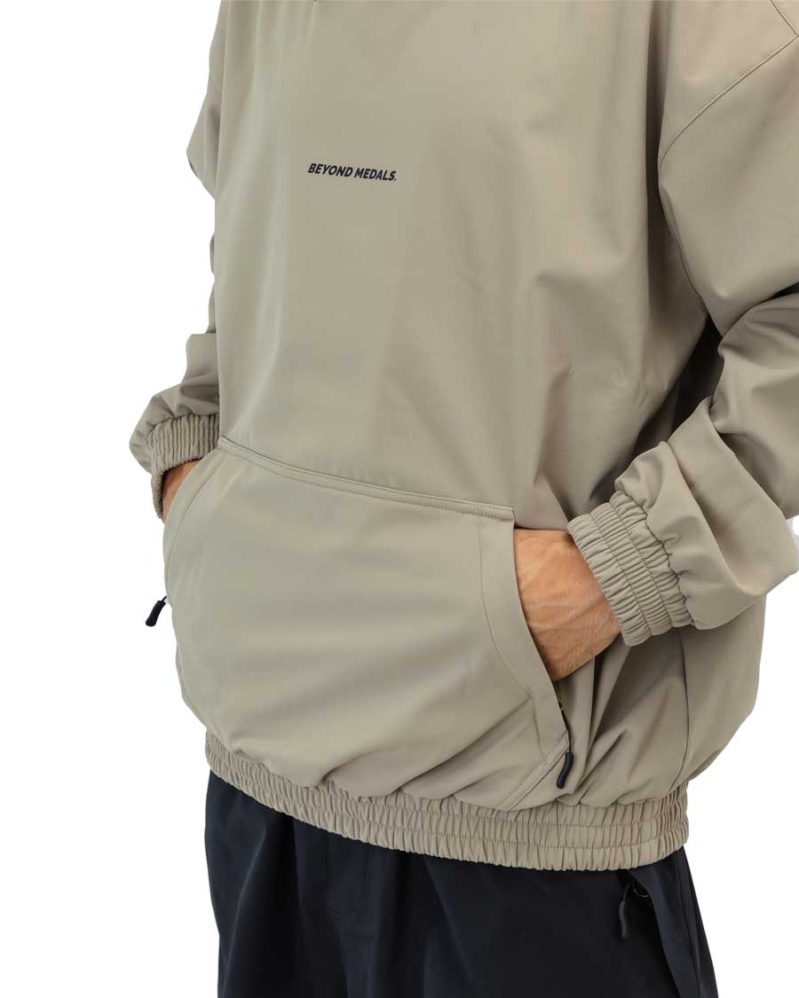 Beyond Medals Men's  Softshell Hoodie Beige 2026