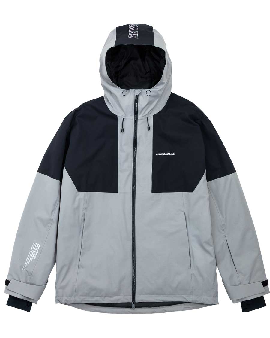 Beyond Medals Men's Fullzip Jacket 2L Grey 2026